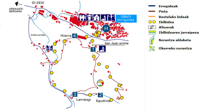 Oñati Mendebaldea Garagaltza Auzoari Itzulia PR-GI 107 Oñati Mendebaldea Garagaltza Auzoari Itzulia PR-GI 107